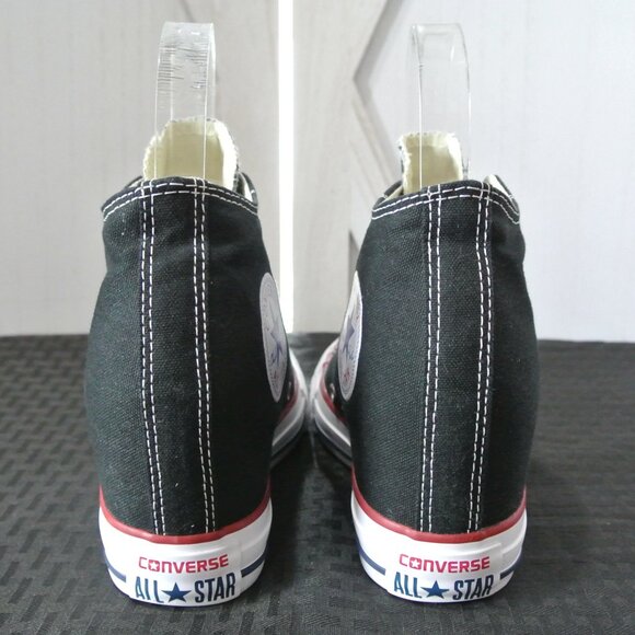 Converse Chuck Taylor Mid Lux Wedge Sneaker in Black - Picture 7 of 12